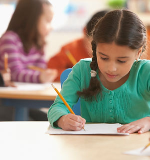 A Girl in a Classroom