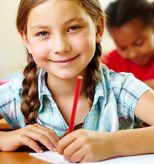 Girl at School